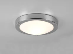 Trio Leuchten Bad Deckenleuchte CONDUS In Chrom Mit Glas Opal Weiß Ø 31,5cm - Badlampen 10 Trio Leuchten Bad Deckenleuchte CONDUS In Chrom Mit Glas Opal Weiß Ø 31,5cm - Badlampen -Licht Verkoop bad deckenleuchte condus in chrom mit glas opal we 2