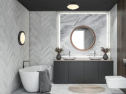 Trio Leuchten Bad Deckenleuchte CONDUS In Schwarz Mit Glas Weiß Ø 31,5cm, IP44 - Badlampen 14 Trio Leuchten Bad Deckenleuchte CONDUS In Schwarz Mit Glas Weiß Ø 31,5cm, IP44 - Badlampen -Licht Verkoop bad deckenleuchte condus in schwarz mit glas weiss 5