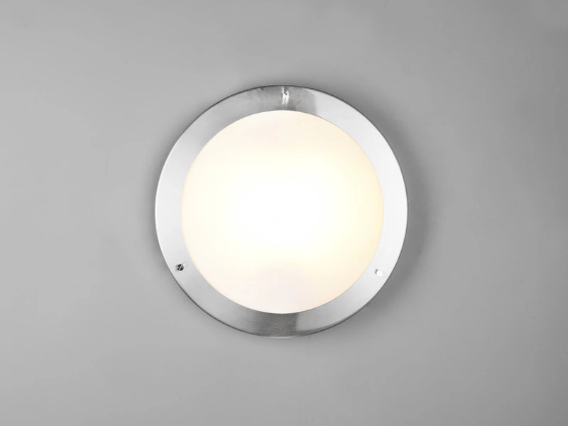 Trio Leuchten Bad Deckenleuchte CONDUS In Silber Mit Glas Opal Weiß Ø 31,5cm - Badlampen 7 Trio Leuchten Bad Deckenleuchte CONDUS In Silber Mit Glas Opal Weiß Ø 31,5cm - Badlampen – Bild 7