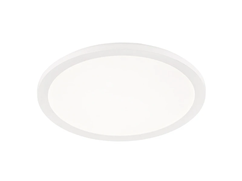 Reality Leuchten Dimmbare LED Deckenleuchte CAMILLUS Flache Badezimmerlampe Rund Ø40cm Weiß IP44 2 Reality Leuchten Dimmbare LED Deckenleuchte CAMILLUS Flache Badezimmerlampe Rund Ø40cm Weiß IP44 – Bild 2