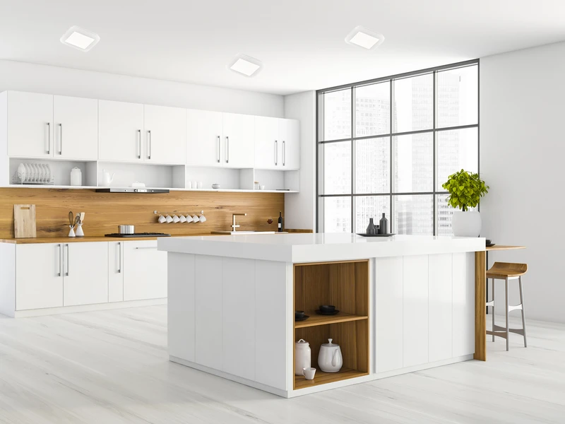 Reality Leuchten Dimmbare LED Deckenleuchte CAMILLUS Flache Badezimmerlampe 17x17cm Weiß IP44 6 Reality Leuchten Dimmbare LED Deckenleuchte CAMILLUS Flache Badezimmerlampe 17x17cm Weiß IP44 – Bild 6