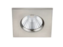 Trio Leuchten Eckiger LED Deckeneinbaustrahler 4er Set Dimmbar In Silber Matt, IP65 9 Trio Leuchten Eckiger LED Deckeneinbaustrahler 4er Set Dimmbar In Silber Matt, IP65 -Licht Verkoop eckiger led deckeneinbaustrahler 4er set dimmbar i 9