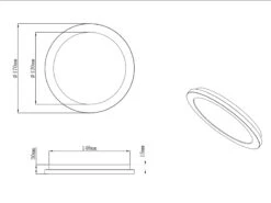 Reality Leuchten Kleine LED Deckenleuchte CAMILLUS Flache Badezimmerlampe Dimmbar Ø17cm Weiß IP44 11 Reality Leuchten Kleine LED Deckenleuchte CAMILLUS Flache Badezimmerlampe Dimmbar Ø17cm Weiß IP44 -Licht Verkoop kleine led deckenleuchte camillus flache badezimme 4