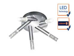 Trio Leuchten LED BAD Deckenleuchte BOLSA, Chrom, Acryl Transparent Klar, Ø 41 Cm 7 Trio Leuchten LED BAD Deckenleuchte BOLSA, Chrom, Acryl Transparent Klar, Ø 41 Cm -Licht Verkoop led bad deckenleuchte bolsa chrom acryl transparen 2