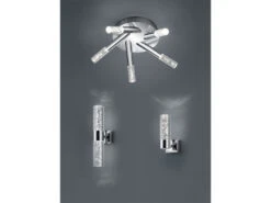 Trio Leuchten LED BAD Deckenleuchte BOLSA, Chrom, Acryl Transparent Klar, Ø 41 Cm 8 Trio Leuchten LED BAD Deckenleuchte BOLSA, Chrom, Acryl Transparent Klar, Ø 41 Cm -Licht Verkoop led bad deckenleuchte bolsa chrom acryl transparen 3