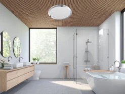 Trio Leuchten LED Bad Deckenleuchte CINZIA Chrom Mit Kristall Effekt & Dimmer 40x40cm -Licht Verkoop led bad deckenleuchte cinzia chrom mit kristall ef 12