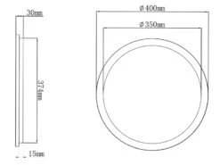 Trio Leuchten LED Bad Deckenleuchte CINZIA Chrom Mit Kristall Effekt & Dimmer Ø40cm 10 Trio Leuchten LED Bad Deckenleuchte CINZIA Chrom Mit Kristall Effekt & Dimmer Ø40cm -Licht Verkoop led bad deckenleuchte cinzia chrom mit kristall ef 3