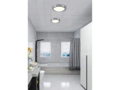 Trio Leuchten LED Bad Deckenleuchten In Chrom Mit Glas Opal Weiß Ø 31,5cm - Badlampen -Licht Verkoop led bad deckenleuchten in chrom mit glas opal weis 5