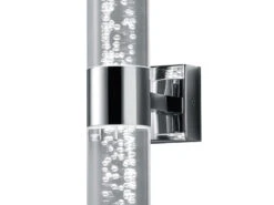 Trio Leuchten LED BAD Wandleuchte BOLSA Up-/Down Light Chrom Acryl Transparent Höhe 30cm -Licht Verkoop led bad wandleuchte bolsa up down light chrom acry 4