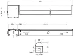 Trio Leuchten LED Bad Wandleuchte PIERA Mit Steckdose Chrom 79cm - Spiegelleuchte -Licht Verkoop led bad wandleuchte piera mit steckdose chrom 79cm 10