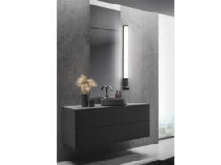 Trio Leuchten LED Bad Wandleuchte PIERA Mit Steckdose Schwarz 119cm - Spiegelleuchte -Licht Verkoop led bad wandleuchte piera mit steckdose schwarz 11 4