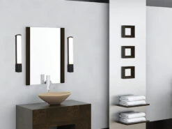 Trio Leuchten LED Bad Wandleuchte PIERA Mit Steckdose Schwarz 41,5cm -Spiegelleuchte -Licht Verkoop led bad wandleuchte piera mit steckdose schwarz 41 4