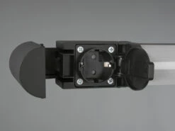 Trio Leuchten LED Bad Wandleuchte PIERA Mit Steckdose Schwarz 41,5cm -Spiegelleuchte -Licht Verkoop led bad wandleuchte piera mit steckdose schwarz 41 7