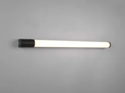 Trio Leuchten LED Bad Wandleuchte PIERA Mit Steckdose Schwarz 79cm - Spiegelleuchte -Licht Verkoop led bad wandleuchte piera mit steckdose schwarz 79 2