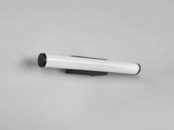 Trio Leuchten LED Bad Wandleuchten 2er Set Mit Schalter Schwarz 40cm - Spiegelleuchte -Licht Verkoop led bad wandleuchten 2er set mit schalter schwarz 1 18