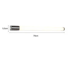 Trio Leuchten LED Bad Wandleuchten 2er Set Mit Steckdose Chrom 79cm - Spiegelleuchte 14 Trio Leuchten LED Bad Wandleuchten 2er Set Mit Steckdose Chrom 79cm - Spiegelleuchte -Licht Verkoop led bad wandleuchten 2er set mit steckdose chrom 7 3