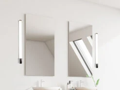 Trio Leuchten LED Bad Wandleuchten 2er Set Mit Steckdose Chrom 79cm - Spiegelleuchte 15 Trio Leuchten LED Bad Wandleuchten 2er Set Mit Steckdose Chrom 79cm - Spiegelleuchte -Licht Verkoop led bad wandleuchten 2er set mit steckdose chrom 7 4