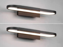 Trio Leuchten LED Badezimmer Wandleuchte 2er Set In Schwarz, Breite 40cm - Spiegelleuchte 11 Trio Leuchten LED Badezimmer Wandleuchte 2er Set In Schwarz, Breite 40cm - Spiegelleuchte -Licht Verkoop led badezimmer wandleuchte 2er set in schwarz brei 2