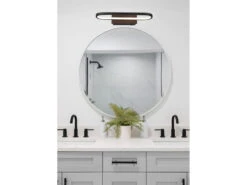 Trio Leuchten LED Badezimmer Wandleuchte 2er Set In Schwarz, Breite 40cm - Spiegelleuchte 16 Trio Leuchten LED Badezimmer Wandleuchte 2er Set In Schwarz, Breite 40cm - Spiegelleuchte -Licht Verkoop led badezimmer wandleuchte 2er set in schwarz brei 7