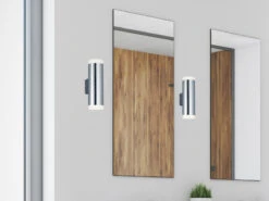 Trio Leuchten LED Badezimmer Wandleuchte 2er Set Up Down In Chrom 16,6cm - Spiegelleuchte 13 Trio Leuchten LED Badezimmer Wandleuchte 2er Set Up Down In Chrom 16,6cm - Spiegelleuchte -Licht Verkoop led badezimmer wandleuchte 2er set up down in chro 4