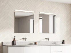 Trio Leuchten LED Badezimmer Wandleuchte FABIO In Chrom 80cm - Spiegelleuchte -Licht Verkoop led badezimmer wandleuchte fabio in chrom 80cm spi 4