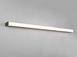 Trio Leuchten LED Badezimmer Wandleuchte FABIO In Schwarz 120cm - Spiegelleuchte -Licht Verkoop led badezimmer wandleuchte fabio in schwarz 120cm 1 2