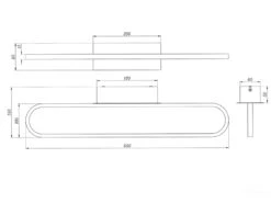 Trio Leuchten LED Badezimmer Wandleuchte GIANNI In Chrom, Breite 60cm - Spiegelleuchte 16 Trio Leuchten LED Badezimmer Wandleuchte GIANNI In Chrom, Breite 60cm - Spiegelleuchte -Licht Verkoop led badezimmer wandleuchte gianni in chrom breite 1 7