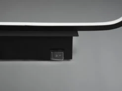 Trio Leuchten LED Badezimmer Wandleuchte GIANNI In Schwarz, Breite 40cm - Spiegelleuchte -Licht Verkoop led badezimmer wandleuchte gianni in schwarz breit 5