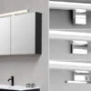 Trio Leuchten LED Badezimmer Wandleuchte LINO In Chrom, Breite 40cm - Spiegelleuchte