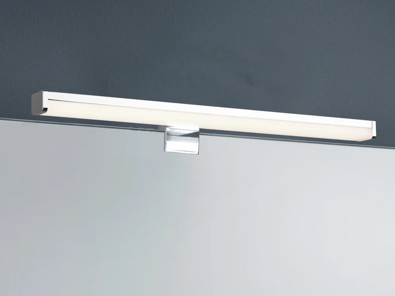 Trio Leuchten LED Badezimmer Wandleuchte LINO In Chrom, Breite 40cm - Spiegelleuchte 6 Trio Leuchten LED Badezimmer Wandleuchte LINO In Chrom, Breite 40cm - Spiegelleuchte – Bild 6