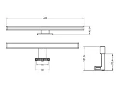 Trio Leuchten LED Badezimmer Wandleuchte LINO In Chrom, Breite 40cm - Spiegelleuchte 16 Trio Leuchten LED Badezimmer Wandleuchte LINO In Chrom, Breite 40cm - Spiegelleuchte -Licht Verkoop led badezimmer wandleuchte lino in chrom breite 40 7