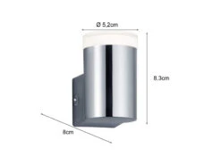 Trio Leuchten LED Badezimmer Wandleuchte RAY In Chrom 8,3cm - Spiegelleuchte 12 Trio Leuchten LED Badezimmer Wandleuchte RAY In Chrom 8,3cm - Spiegelleuchte -Licht Verkoop led badezimmer wandleuchte ray in chrom 83cm spieg 3