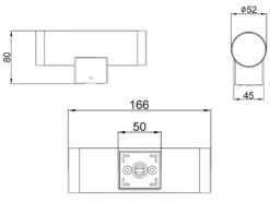 Trio Leuchten LED Badezimmer Wandleuchte RAY Up And Down In Chrom 16,6cm - Spiegelleuchte -Licht Verkoop led badezimmer wandleuchte ray up and down in chro 7