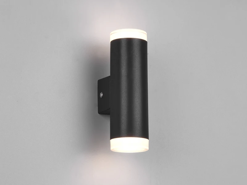 Trio Leuchten LED Badezimmer Wandleuchte RAY Up And Down In Schwarz 16,6cm - Spiegelleuchte 3 Trio Leuchten LED Badezimmer Wandleuchte RAY Up And Down In Schwarz 16,6cm - Spiegelleuchte – Bild 3