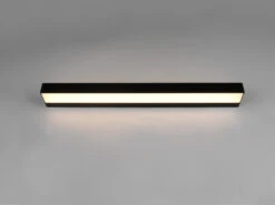 Trio Leuchten LED Badezimmer Wandleuchte ROCCO Schwarz 60cm - Up-Down Spiegelleuchte -Licht Verkoop led badezimmer wandleuchte rocco schwarz 60cm up d 5
