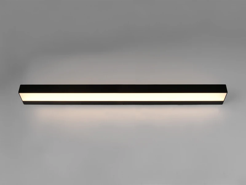 Trio Leuchten LED Badezimmer Wandleuchte ROCCO Schwarz 90cm - Up-Down Spiegelleuchte 5 Trio Leuchten LED Badezimmer Wandleuchte ROCCO Schwarz 90cm - Up-Down Spiegelleuchte – Bild 5