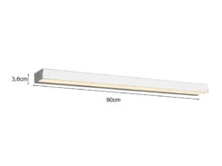 Trio Leuchten LED Badezimmer Wandleuchten 2er Set Chrom 90cm - Up-Down Spiegelleuchte 11 Trio Leuchten LED Badezimmer Wandleuchten 2er Set Chrom 90cm - Up-Down Spiegelleuchte -Licht Verkoop led badezimmer wandleuchten 2er set chrom 90cm up 1 3