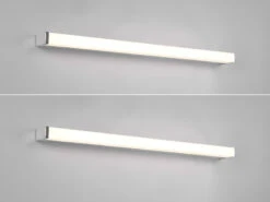 Trio Leuchten LED Badezimmer Wandleuchten 2er Set In Chrom 80cm - Spiegelleuchte 11 Trio Leuchten LED Badezimmer Wandleuchten 2er Set In Chrom 80cm - Spiegelleuchte -Licht Verkoop led badezimmer wandleuchten 2er set in chrom 80cm 1 2