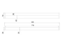 Trio Leuchten LED Badezimmer Wandleuchten 2er Set In Chrom 80cm - Spiegelleuchte 17 Trio Leuchten LED Badezimmer Wandleuchten 2er Set In Chrom 80cm - Spiegelleuchte -Licht Verkoop led badezimmer wandleuchten 2er set in chrom 80cm 1 8