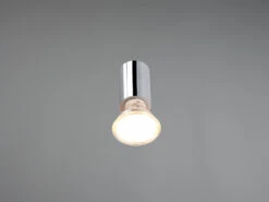 Trio Leuchten LED Badezimmerlampe Dimmbar Chrom - Spiegelklemmleuchte Mit Schwenkbarem Spot -Licht Verkoop led badezimmerlampe dimmbar chrom spiegelklemmleuc 6