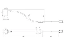 Trio Leuchten LED Badezimmerlampe In Chrom Für Spiegelschrank Mit Schwenkbarem Spot -Licht Verkoop led badezimmerlampe in chrom fuer spiegelschrank m 7