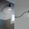 Trio Leuchten LED Badezimmerlampe In Schwarz Für Spiegelschrank Mit Schwenkbarem Spot