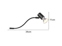 Trio Leuchten LED Badezimmerlampe In Schwarz Für Spiegelschrank Mit Schwenkbarem Spot 11 Trio Leuchten LED Badezimmerlampe In Schwarz Für Spiegelschrank Mit Schwenkbarem Spot -Licht Verkoop led badezimmerlampe in schwarz fuer spiegelschrank 3