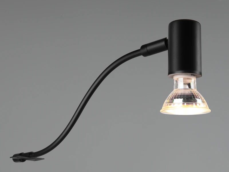 Trio Leuchten LED Badezimmerlampe In Schwarz Für Spiegelschrank Mit Schwenkbarem Spot 6 Trio Leuchten LED Badezimmerlampe In Schwarz Für Spiegelschrank Mit Schwenkbarem Spot – Bild 6