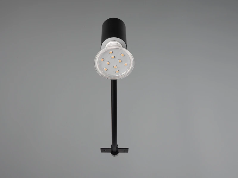 Trio Leuchten LED Badezimmerlampe In Schwarz Für Spiegelschrank Mit Schwenkbarem Spot 7 Trio Leuchten LED Badezimmerlampe In Schwarz Für Spiegelschrank Mit Schwenkbarem Spot – Bild 7