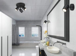 Trio Leuchten LED Badezimmerlampe Wandstrahler 1 Flammig Schwenkbar In Schwarz -Licht Verkoop led badezimmerlampe wandstrahler 1 flammig schwenk 16