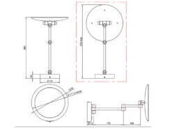 Trio Leuchten LED Badspiegel VIEW Rund Mit Beleuchtung Und Vergrößerung 10 Trio Leuchten LED Badspiegel VIEW Rund Mit Beleuchtung Und Vergrößerung -Licht Verkoop led badspiegel view rund mit beleuchtung und vergr 4