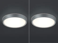 Trio Leuchten LED Deckenleuchte 2er Set In Grau Titanfarben Ø 33cm, IP44 - Badlampen 10 Trio Leuchten LED Deckenleuchte 2er Set In Grau Titanfarben Ø 33cm, IP44 - Badlampen -Licht Verkoop led deckenleuchte 2er set in grau titanfarben 33cm 2