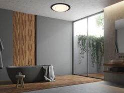 Trio Leuchten LED Deckenleuchte 2er Set In Schwarz Ø 29cm, IP44 - Badlampen 13 Trio Leuchten LED Deckenleuchte 2er Set In Schwarz Ø 29cm, IP44 - Badlampen -Licht Verkoop led deckenleuchte 2er set in schwarz 29cm ip44 bad 5