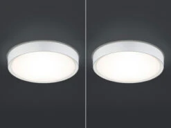 Trio Leuchten LED Deckenleuchte 2er Set In Weiß Ø 33cm, IP44 - Badlampen -Licht Verkoop led deckenleuchte 2er set in weiss 33cm ip44 badla 2
